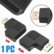 4K HDMI Adapter Right + Left + 90° Angle Male to Female Type Port Angled adaptor