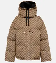 [Gucci] Gucci GG canvas puffer down jacket AU 16 neutrals