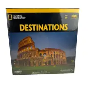 National Geographic 1000 Piece Destinations Puzzle The Colosseum Rome Italy 2008