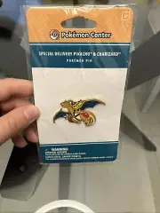 Special Delivery Charizard Pin w/ Pikachu Pokemon Center Exclusive RARE