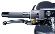PUIG Hi-Tech Extendable/Folding Clutch Lever, Black | 9185N
