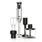 Hand Blender Set - Stainless Steel Blenders for Kitchen with Chopper, Whisk, ...