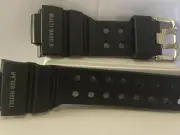 Casio Original Watchband GWF-A1000 Frogman Tough Solar Multi Band Black Strap