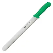 12" Wavy Edge Slicer, Green PP Hdl, Straight (6 Each)