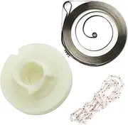 SUOKA Recoil Starter Pulley Spring Repair Kit For Zenoah G2500 Chinese 2500 25cc Chainsaw Chain Saw Spare Spring Pulley Rope Tool Part