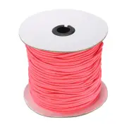 Elastic Cord Stretch String Heavy Rope 2.8mm 11 Yards Rubber Fluorescent Yellow