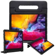 For Apple iPad Pro 11 2020 kids Case, Kickstand Handle Shockproof Protective Rugged Stand Light Weight Kids Friendly Cover (Black)