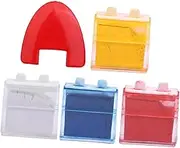 CIMAXIC 5pcs Boxed Replaceable Colored Tailors Chalk for Fabric Marking Sewing and DIY Projects Sharp Lines Rich Color Options Sewing Accessories
