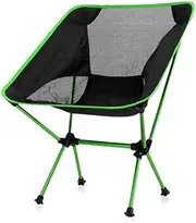 Camping Chair Folding Portable Lightweight Aluminum Moon Leisure Fishing Stool For Adults