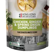 Hong Kong Dim Sim Kitchen Dumplings Chicken Ginger & Spring Onions 300g