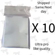 10 x 100 Pack Soft Trading Card Penny Sleeve Pokemon ULTRA PRO LIKE QUALITY