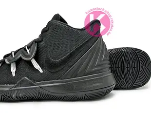 2019 Kyrie Irving 最新代言鞋款 NIKE KYRIE 5 GS BLACK WHITE 大童鞋 女鞋 黑 黑白 歐文 籃球鞋 (AQ2456-016) !