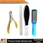 Manicure Pedicure Nails Care kit Tools Cuticle Nipper Clipper Foot Rasp File