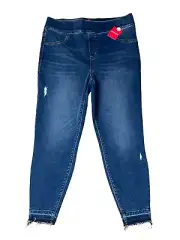 Spanx Jeans Women 1XP Blue Pull-On Skinny Stretch Jeggings High Rise NWT