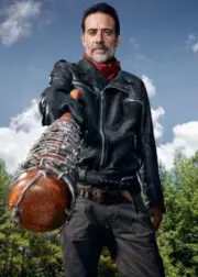 NEGAN LUCILLE BASEBALL BAT THE WALKING DEAD JEFFREY DEAN MORGAN PHOTO POSTER NEW