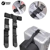 在飛比找蝦皮購物優惠-[VNMX] 輕便行李帶行李連接帶 3 件可調節行李帶重型防