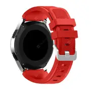 3Pcs 22MM Silicone Sport Strap Watch Band for Samsung Galaxy Watch - Red