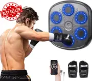 Music Boxing Machine Wall Mounted Smart Bluetooth Trainer Rechargeable Punching