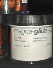 Fil-Tec Magna-Glide Delights Style L 72yd Pre-wound Bobbins Rust 20 Per Jar NEW