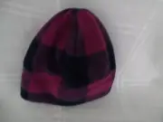 NWT Columbia Girls Youth S/M Enchanted Forest Hat, Raspberry/Iris Glow Buffalo,