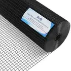 Black Hardware Cloth, 1/2 Inch 16in x 25ft 19 Gauge, Chicken Wire Mesh Roll G...