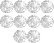 KieTeiiK Pedal Caps, 10Pcs Guitar Effect Pedal Footswitch Knobs Foot Nails Caps Protections Caps for Guitar Effect Pedal Protections Caps