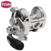 PENN Saltwater Conventional 2 Speed Reel International VI 12VISX Silver