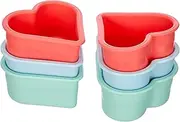 [Lurch] FlexiForm 83019 Silicone Baking Moulds for Small Hearts 6.5 x 6 x 3 cm Set of 6