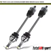 2Pcs CV Axle Assembly for Can-Am Commander 800 800R Max 1000 Rear Left & Right