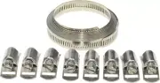 Swordfish 80060 - 12.7mm Width Band Stainless Steel Hose Clamp Set