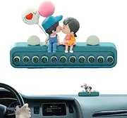 Parking Number Platera, Parking Postcard, Pair Dolliero Dolliero Car Car - Heat Head Decorations - Dashboard Display Decorations for Men Women, Cartoon Stickers Ornaments for Karts