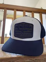 Patagonia Chouinard Ice Tools Roger That Hat White FALL2015 Limited Edition