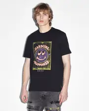 Hardcore Kash Short Sleeve T-shirt - Jet Black | Ksubi ++