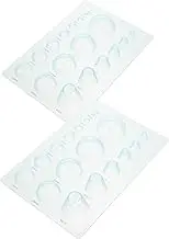 Sturdy DIY Paper Craft Molds 2pcs Paper Quilling Tools Quilling Mold for 3D Paper Crafts
