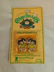 Vintage 1980s Cabbage Patch Kids Hair Barrettes Still Boxed
