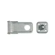 Battalion Rotating Eye Latching Post Safety Hasp, Steel, 6"x1-1/2"x2 (1RBH1)