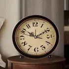 Delicate Mute Bedside Clock European Style Simple Digital Clock Home Decor