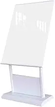 Poster Display Holders,Metal Display Easel Stand,Portable Folding Frame for Wedding Restaurant Business(Color 2,With whiteboard)