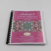 Baby Lock Solaris BLSA2 Embriodery Design Guide Full Color with Protective Cover