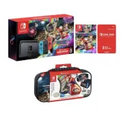 Nintendo Switch Super Mario Kart 8 Deluxe Bundle: Red and Blue joycons