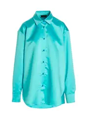 [The Andamane] The Andamane-Georgiana Camicie Celeste-Donna 38IT Light Blue