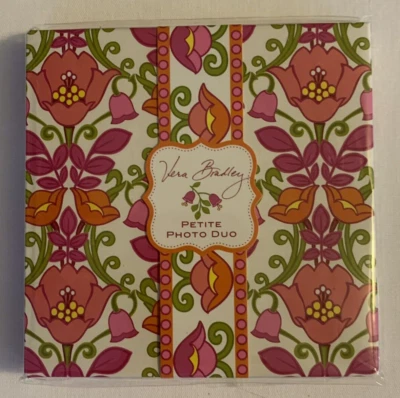Vera Bradley Lilli Bell Petite Photo Duo New Double 2.75" Frames Retired HTF OOP