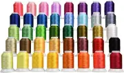 40 Large Cones Poly Machine Embroidery Threads 4 Singer