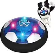 Light Up Indoor Soccer Ball - Dog Disc Interactive Dog Toys | Dog Disc Interactive with Cool Lighting, Flying Disc Fetch Toy, Safe Teeth, for Mental Stimulation