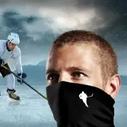 Ice Hockey Neck Gaiter Face Mask Face Cover Washable Breathable