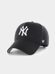 New York Yankees Cap in Black & White ONE SIZE