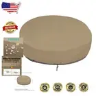 Heavy Duty Waterproof Outdoor Daybed Cover 88" - Taupe with FadeStop Tech