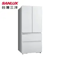 在飛比找松果購物優惠-【SANLUX 台灣三洋】460L 四門對開 變頻 電冰箱 