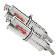 GPR Exhaust BMW K1600GT 2010-2016 Pair Homolog Slip-On Trioval