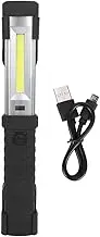 Marhynchus Handheld Light Rechargeable Work Lights Inspection Multifunctional Pen Shaped USB Charging ABS Waterproof Black
